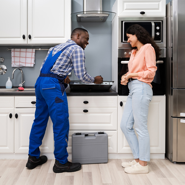 can you provide an estimate for cooktop repair before beginning any work in Ojo Amarillo